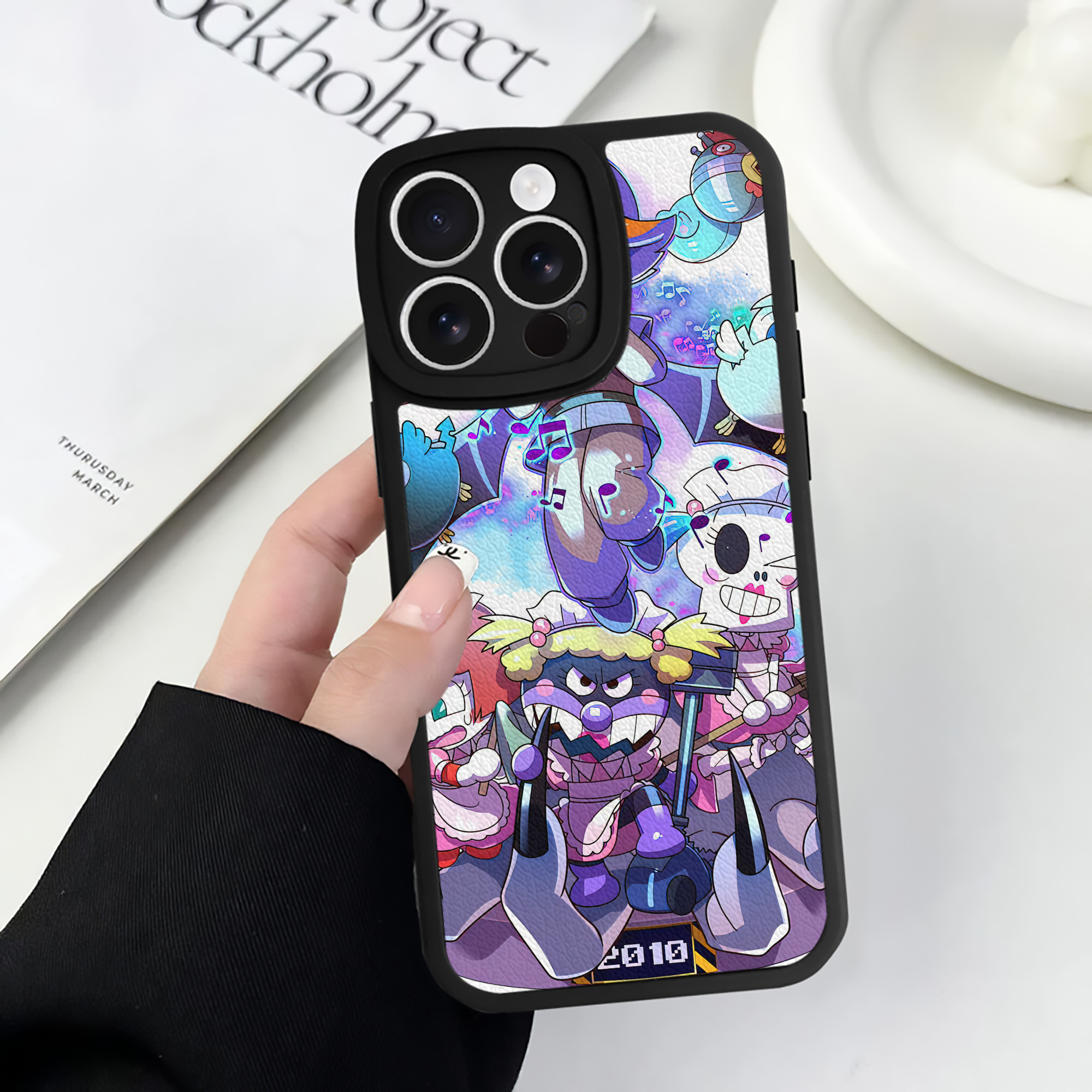 （画像用） アンパンマン Anpanman 【iPhone 16シリーズ対応】シリコンスマホケース（レザー調） 材質：シリコン